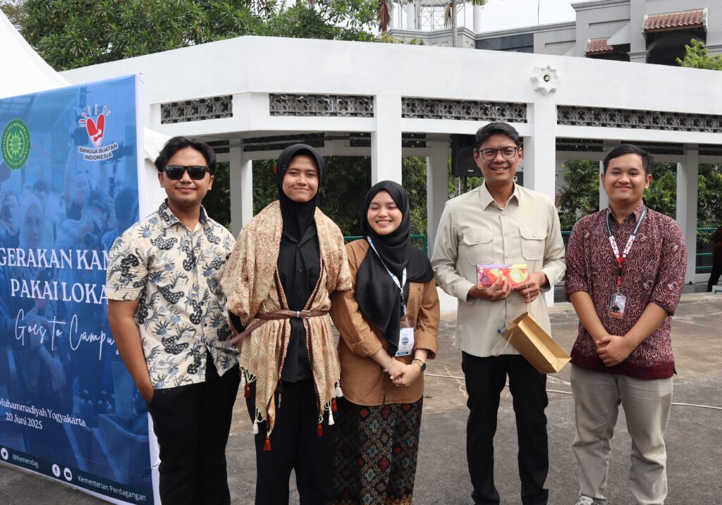 GASPOL Kementerian Perdagangan Goes to UMY, Jenama Mahasiswa UMY Pamerkan Produk Sustainable dan Kreatif!