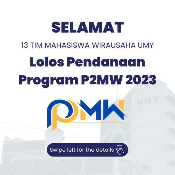 Pengumuman 13 Tim Lolos Dana P2MW