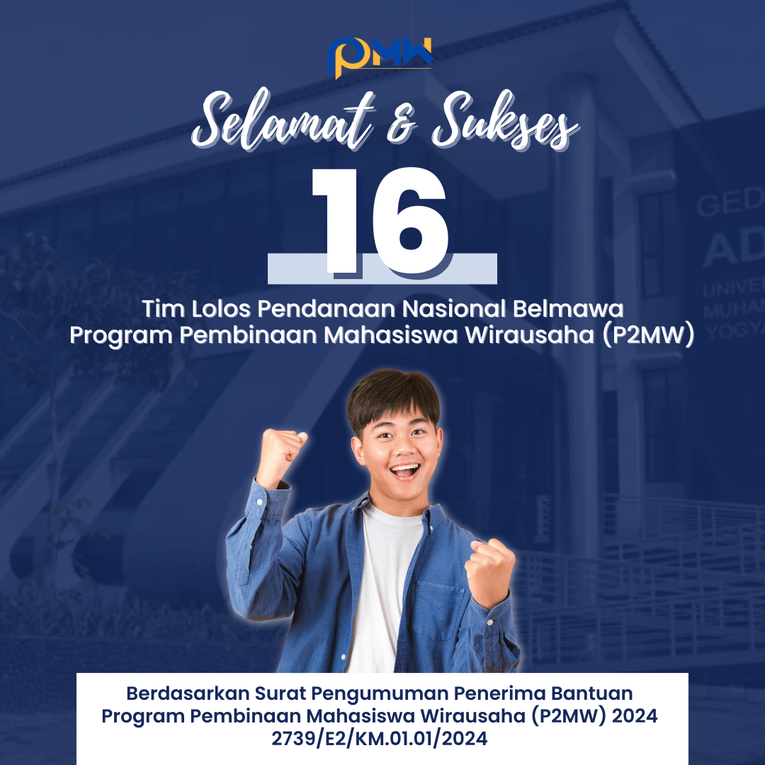 Poster Lolos Pendanaan P2MW 2024