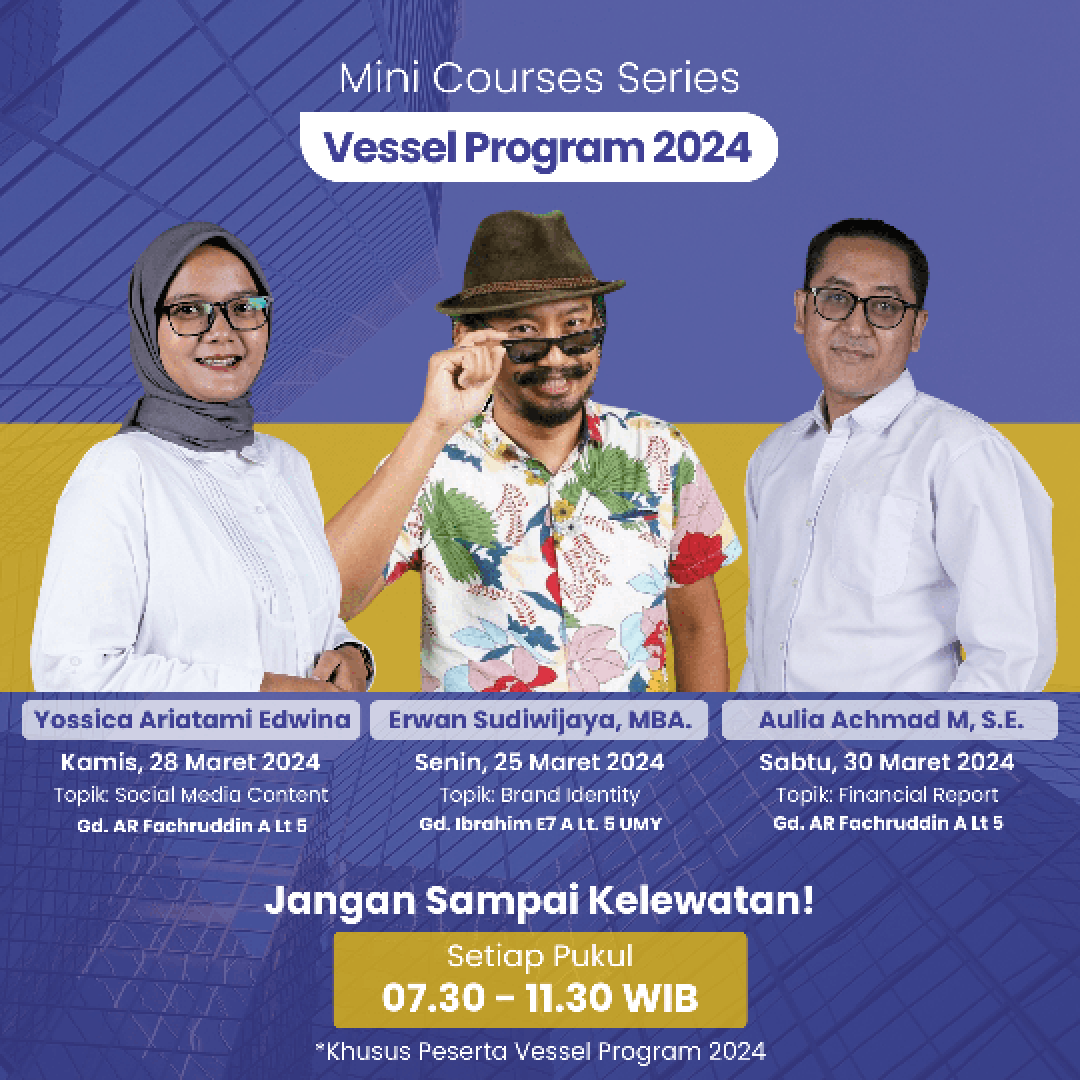 Poster Mini Course - Financial Report 2024