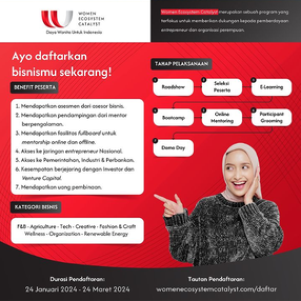 Poster Women Ecosystem Catalyst (WEC)